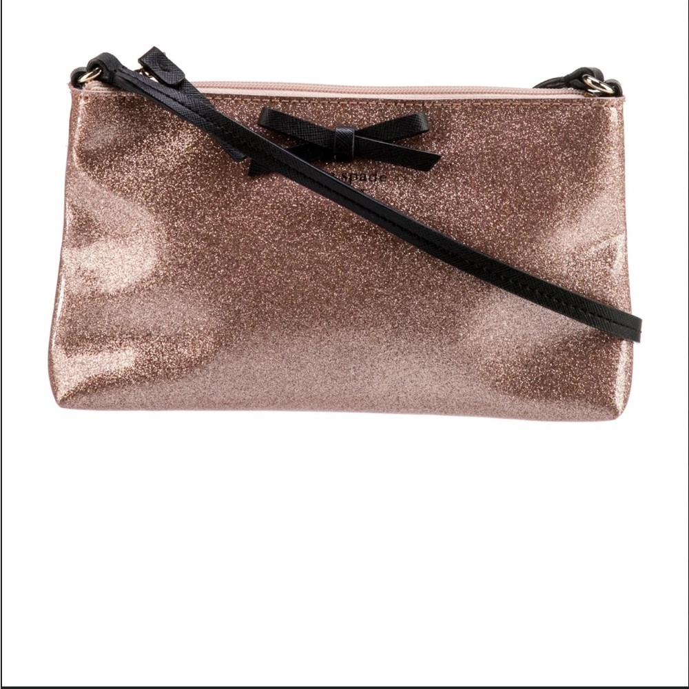 Kate Spade Pink Glitter Crossbody Bag - Picture 4 of 8
